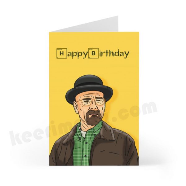 BREAKING BAD Birthday Card