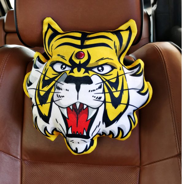 Car Seat Neck Cushions Set النمر المقنع - Image 3