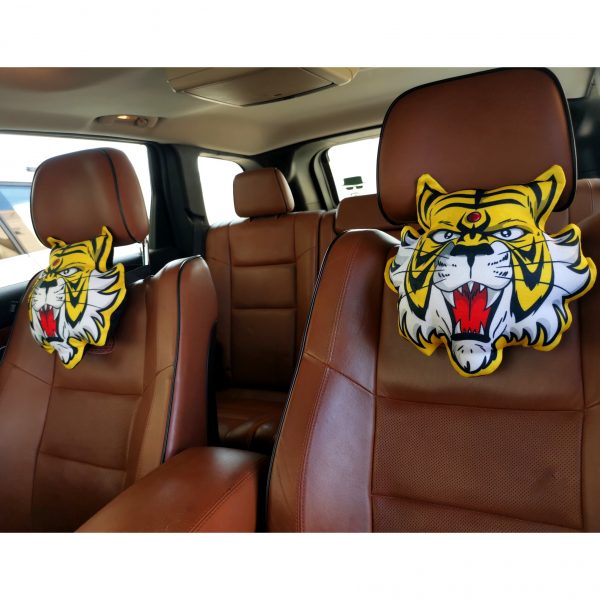 Car Seat Neck Cushions Set النمر المقنع