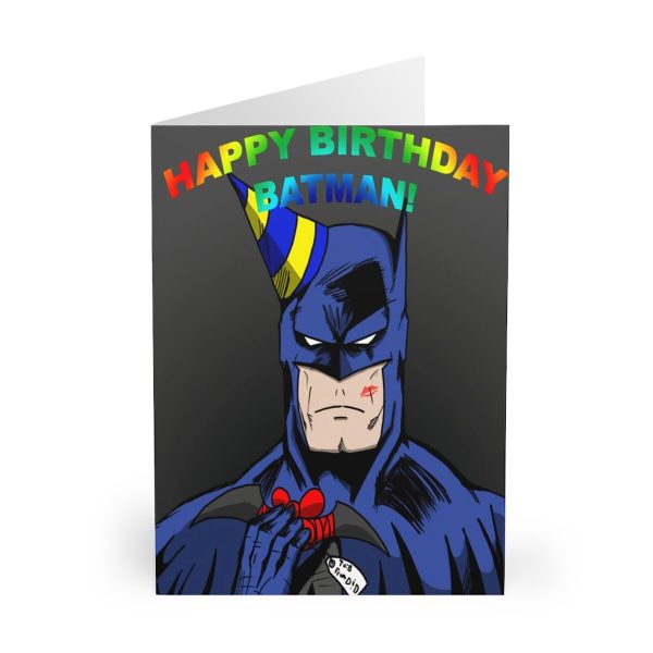BATMAN Birthday Card
