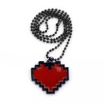 Pixel Heart Pendant