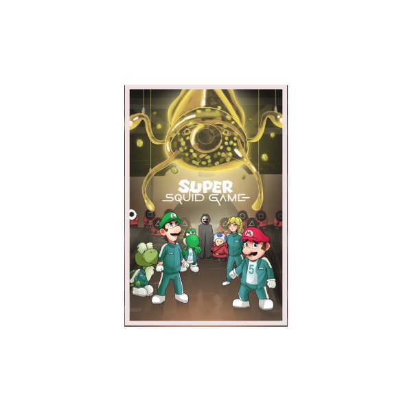 Super Squid Fridge Magnet