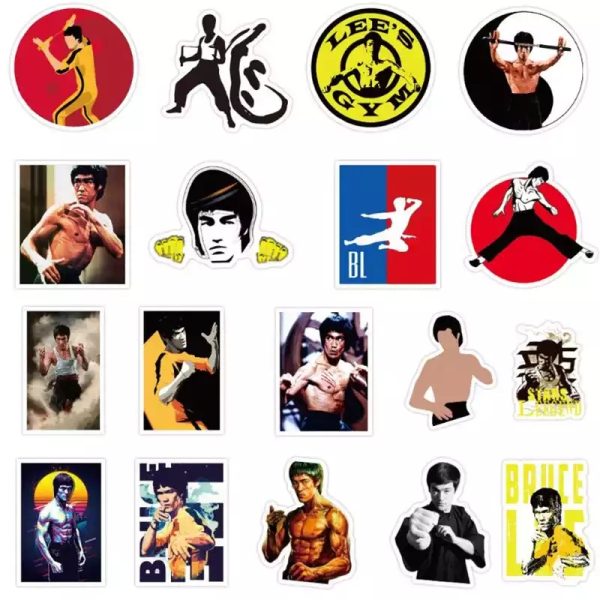 Bruce Lee Stickers Collection - Image 2