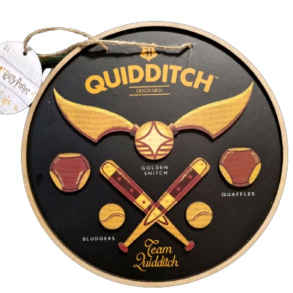 Quidditch 3D Sign