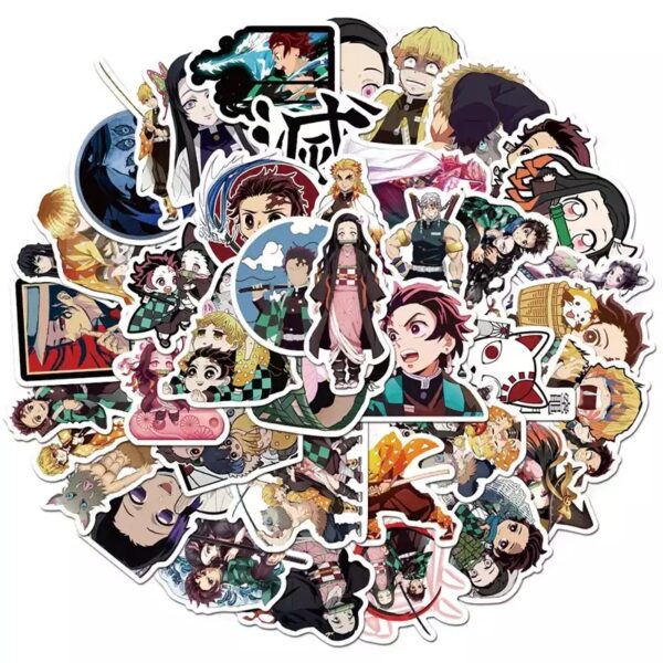 Demon Slayer 50 Stickers Collection