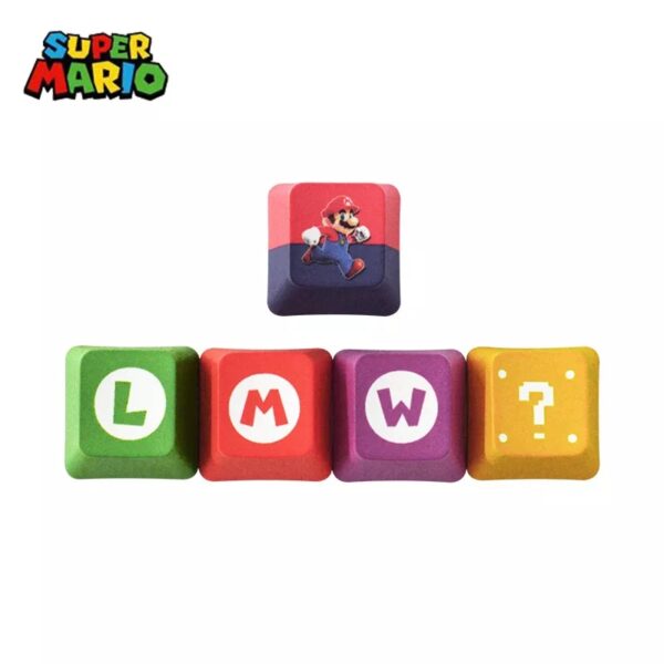 Mario 5 Keyboard Buttons Set