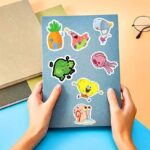 Sponge Bob 50 Stickers Collection - Image 3