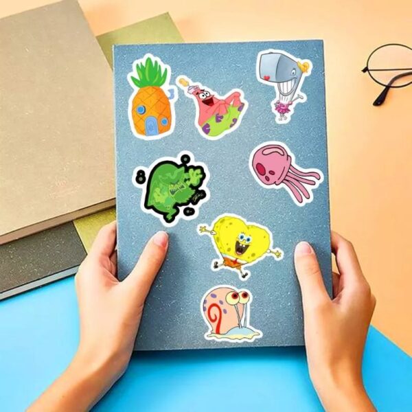 Sponge Bob 50 Stickers Collection - Image 3