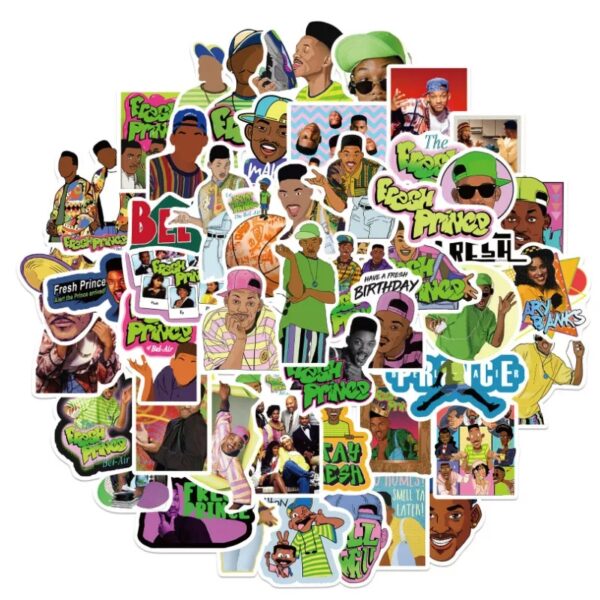 Prince of Bel Air 50 Stickers Collection - Image 3