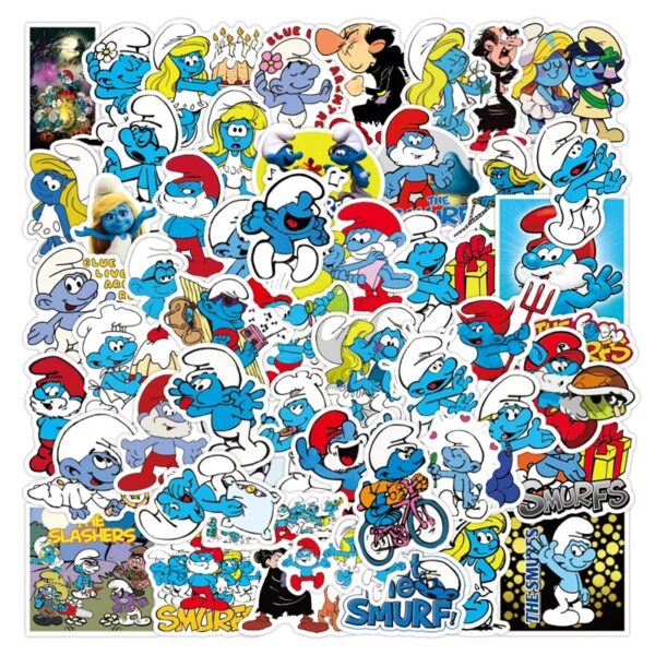 Smurfs 50 Stickers Collection - Image 2
