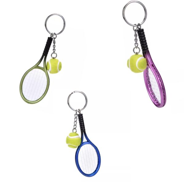 Tennis Keychain