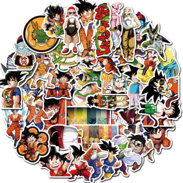 Dragon Ballz 50 Stickers Collection - Image 2