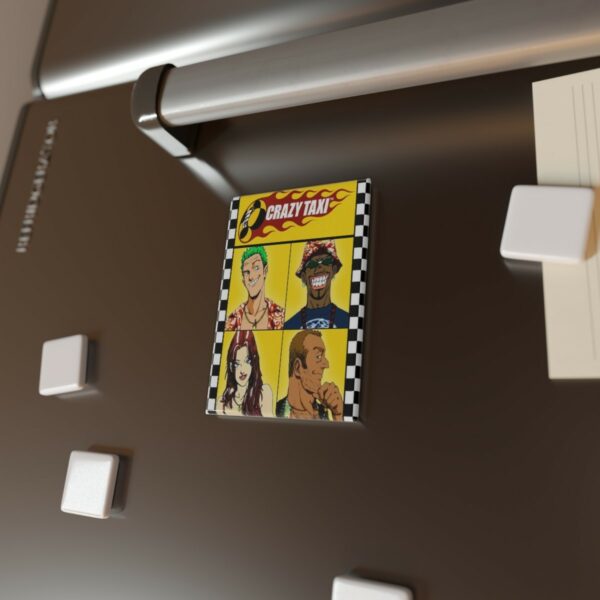 Crazy Taxi Fridge Magnet - Image 2