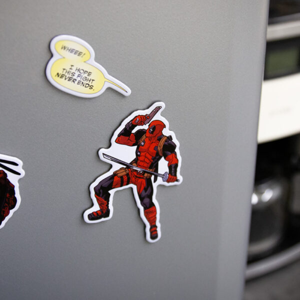 Deadpool Fridge Magnets Set - Image 2