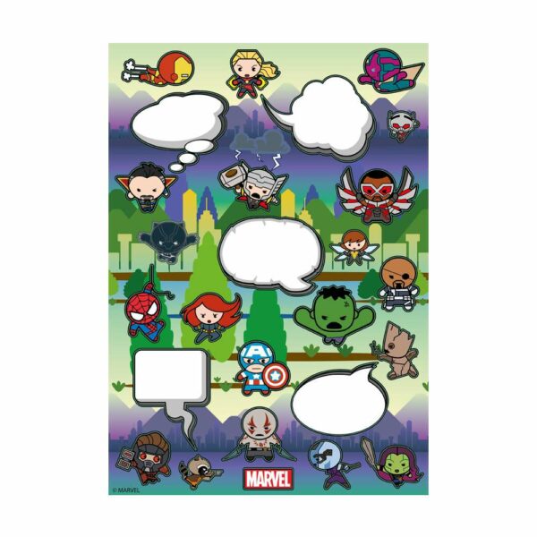 Marvel Fridge Magnets Set