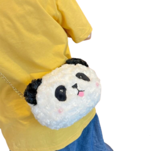 Panda Fluffy Cross Bag