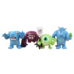 Monster inc 4 mini Figures Set
