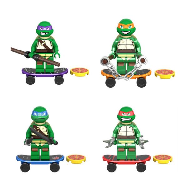 TMNT Bricks 4Pcs Set