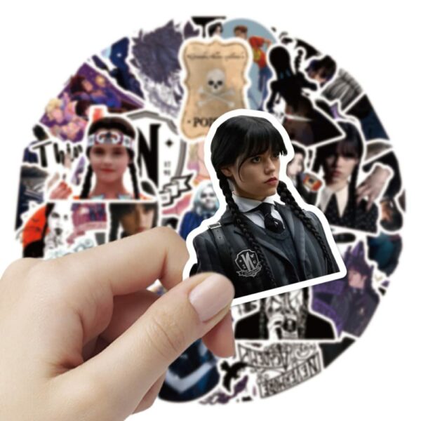 Wednesday 50 Stickers Collection