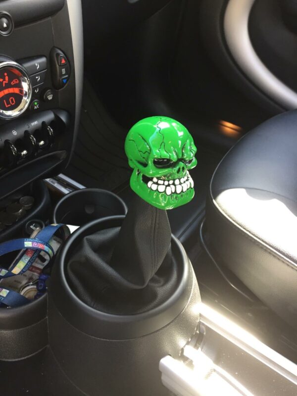 Green Skull Gear Shift