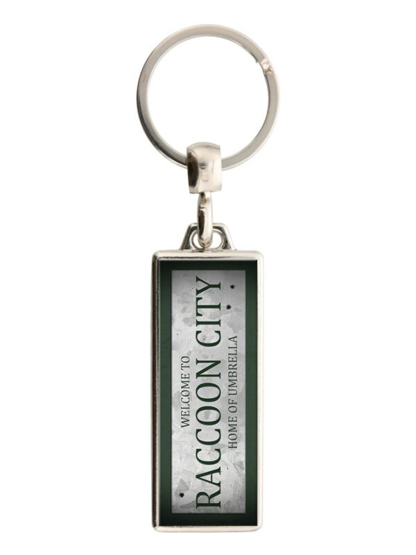 Raccoon City Keychain