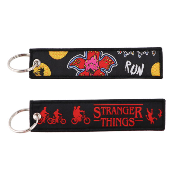 Stranger Things Tag Keychain
