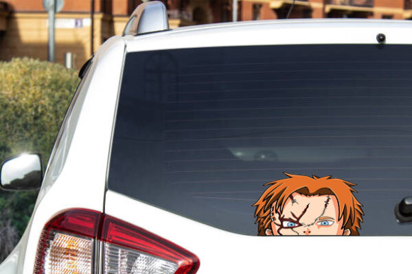 Chucky Car Stickers - Image 2