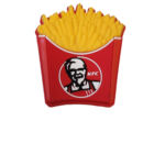 KFC Fries Fridge Magnet