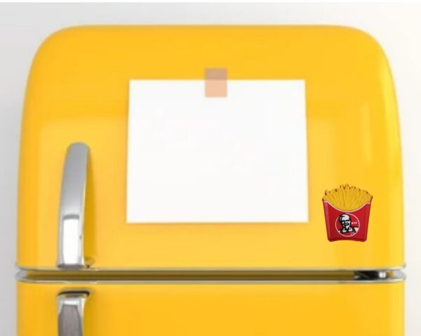 KFC Fries Fridge Magnet - Image 2