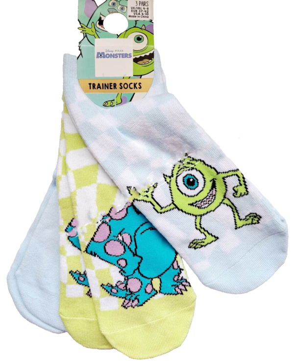 Monster Inc 3 Pair Pack