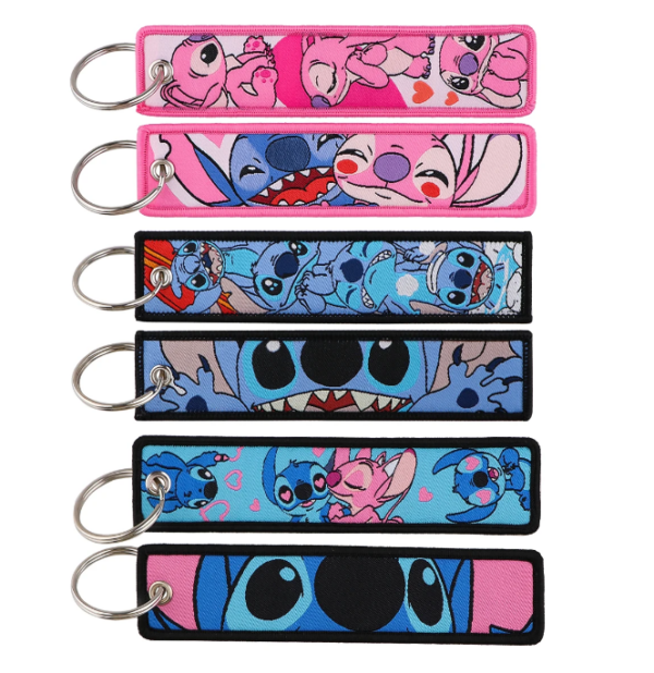 Stitch Tag Keychain