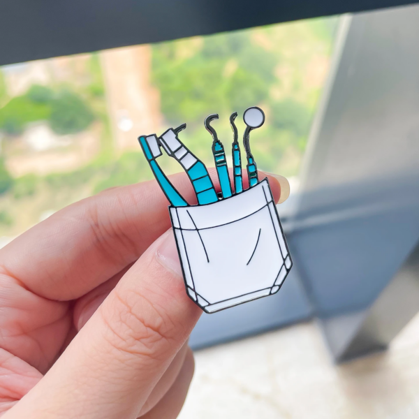 Dentist Tools Pin - Image 2