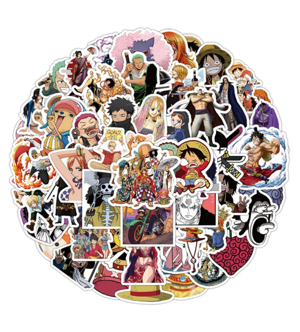 One Piece 50 Stickers Collection - Image 2