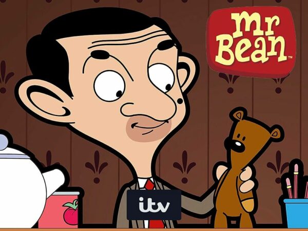 Mr Bean Cartoon Teddy - Image 2