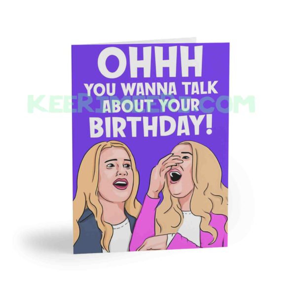 CHICKS Birthday Card