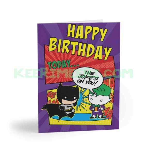 JOKES ON YOU Birthday Card