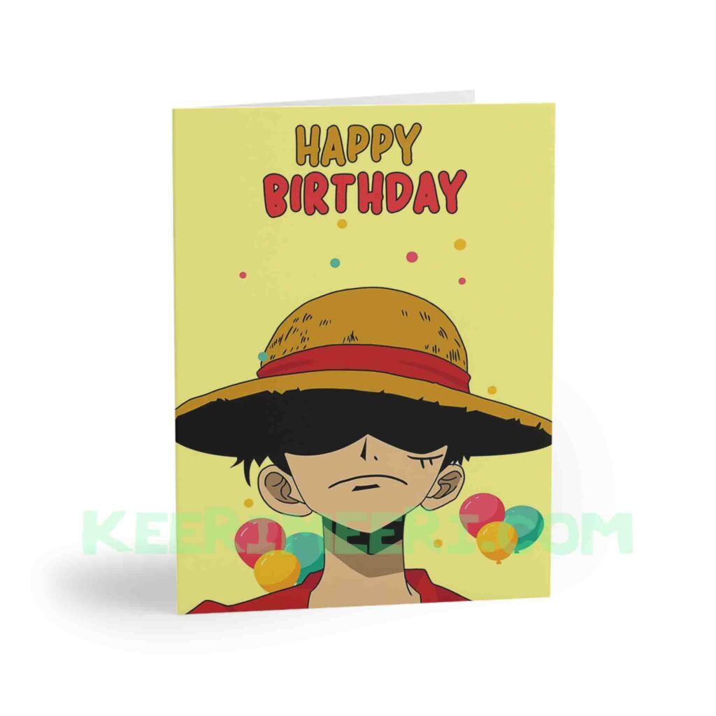 luffy-birthday-card