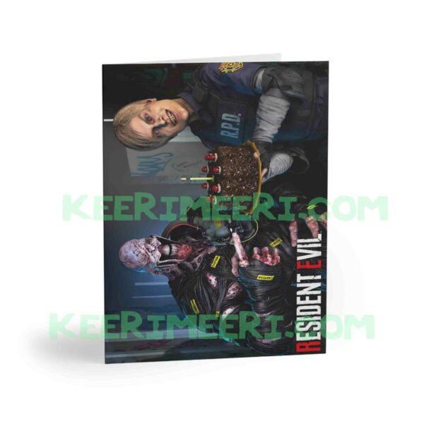 RESIDENT EVIL Birthday Card