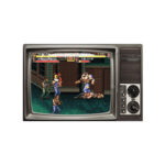 Retro Street Of Rage Metal Sign