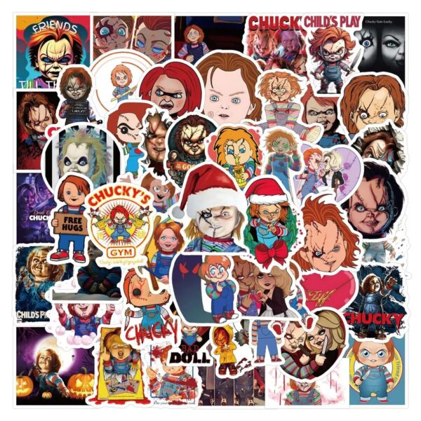 Chucky 50 Stickers Collection