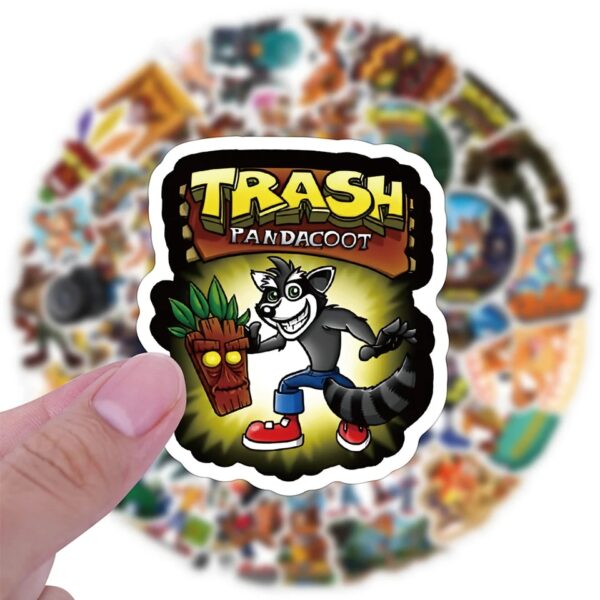 Crash Bandicoot 50 Stickers Collection - Image 2