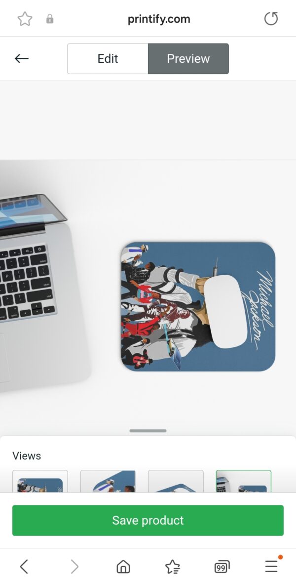 MJ Mousepad - Image 2
