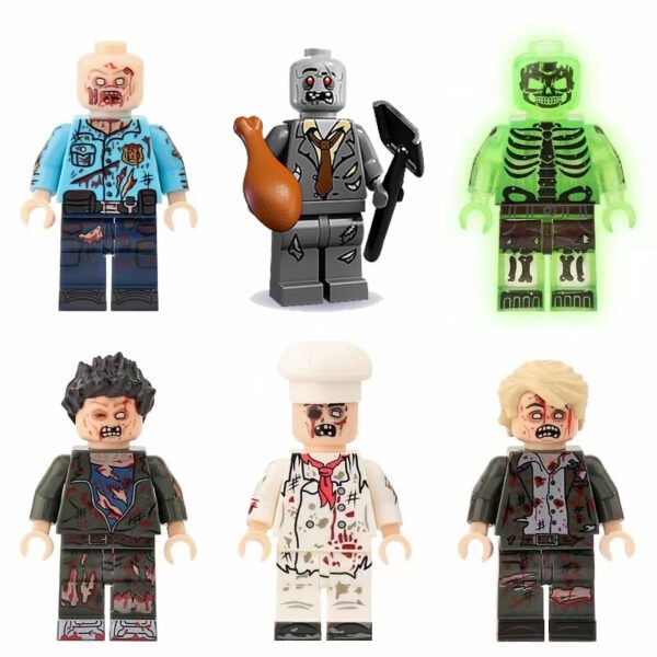 Resident Evil Zombies Bricks