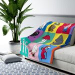 Moomin Characters Throw Blanket - Image 2