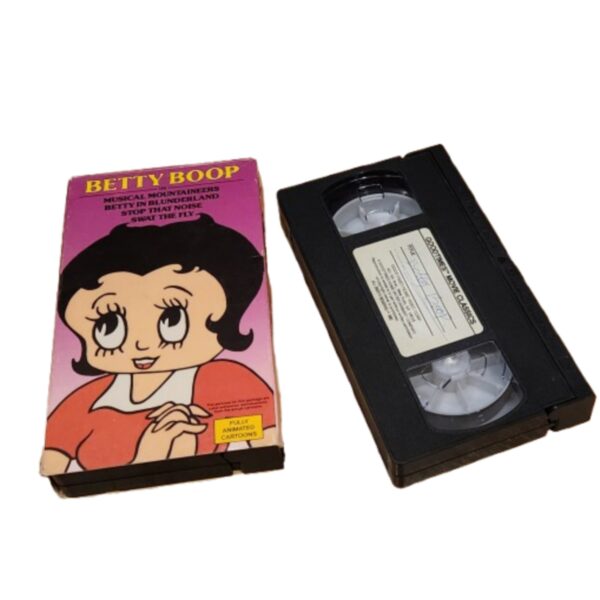 VHS Betty Boop 2 Tapes From 80s