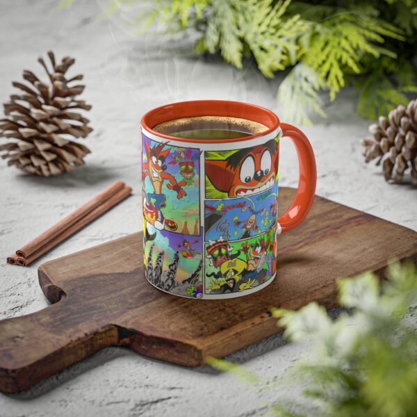 Crash Bandicoot Comic Mug - Image 2