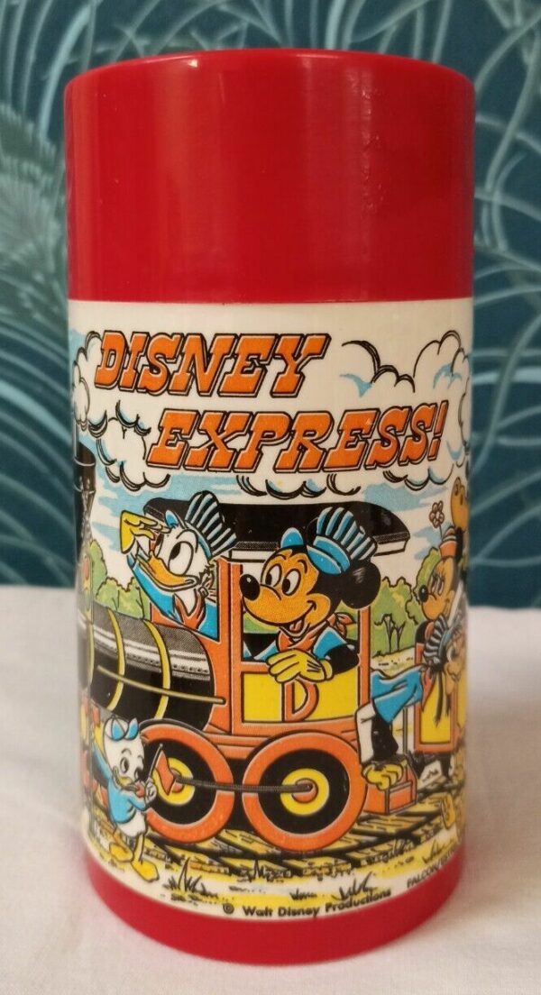 Vintage 1970’s Disney Express Railroad Train Thermos