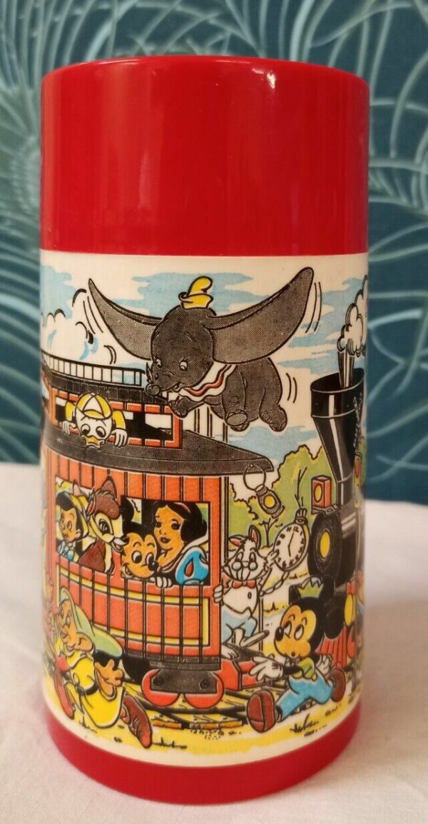 Vintage 1970’s Disney Express Railroad Train Thermos - Image 4