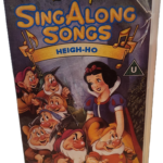VHS DISNEY SING ALONG SONGS