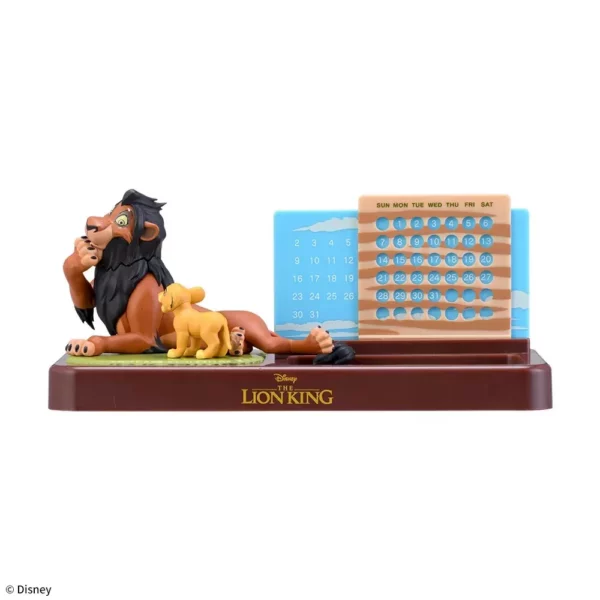 DISNEY The Lion King Simba & Scar perpetual calendar SEGA japan import